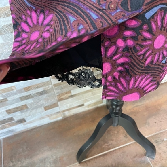 TRINA TURK - Pure Silk skirt Tory Sheath Dress Lined Womens Sz 4 - Picture 5 of 15